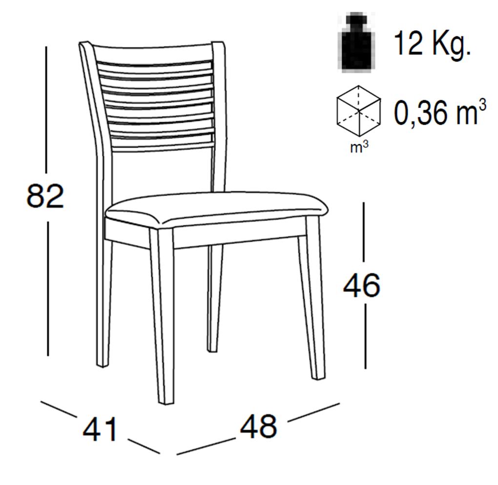 Chaise  Réf.  MOBILIER  Salle à manger  Chaises  Espace Poêle