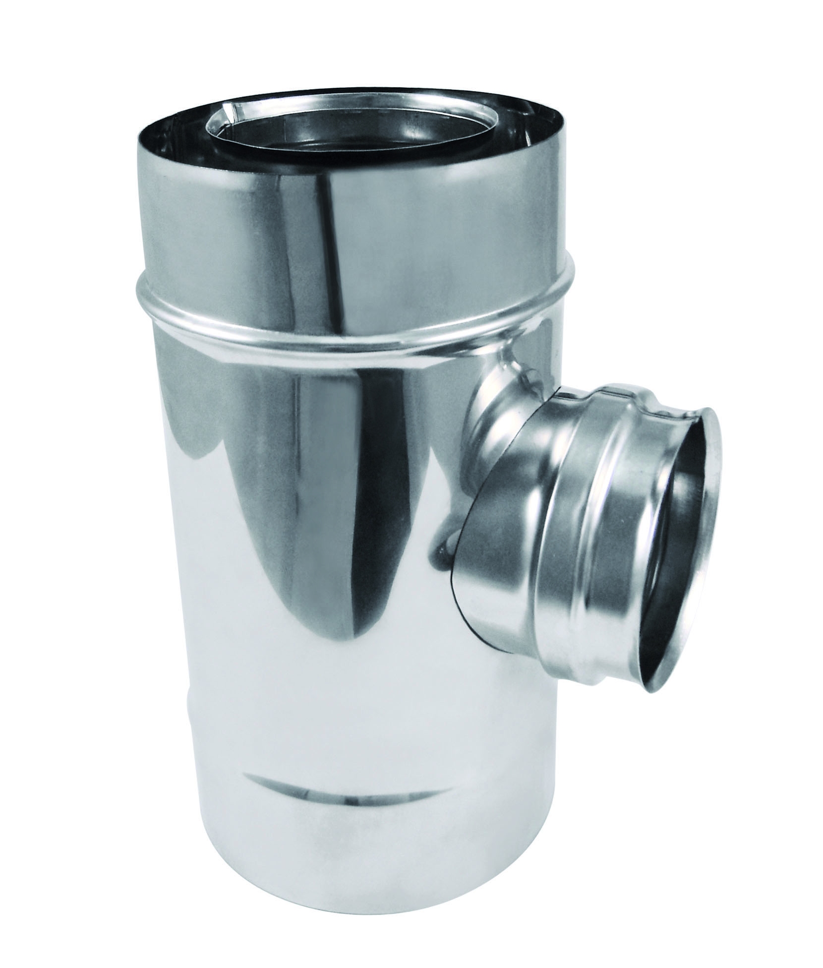 Kit Conduit Fumée Acier Inoxydable 80mm Pour Poêle à Granulés (Neuf)